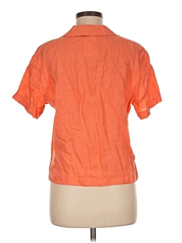 Calypso St. Barth Short Sleeve Blouse (view 2)