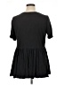 Terra & Sky Black Short Sleeve Top Size 0X - photo 2