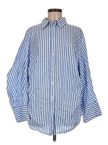 Free People Long Sleeve Button-Down Shirt (view 1)