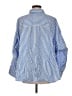 Free People Stripes Blue Long Sleeve Button-Down Shirt Size M - photo 2