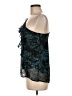 Eclair Teal Sleeveless Blouse Size M - photo 5