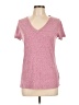 Mossimo Supply Co. Tweed Pink Short Sleeve T-Shirt Size L - photo 1