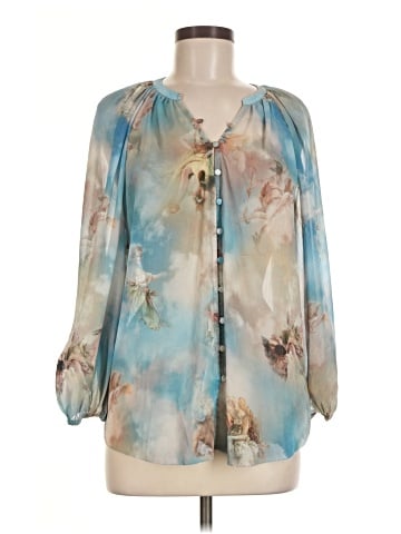 L'Agence 3/4 Sleeve Blouse (view 1)