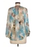 L'Agence 100% Polyester Blue 3/4 Sleeve Blouse Size Med (2) - photo 2