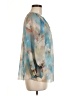 L'Agence 100% Polyester Blue 3/4 Sleeve Blouse Size Med (2) - photo 4