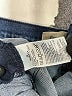 Gap Hearts Blue Jeans Size 26 waist - photo 8