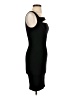 Helmut Solid Black Cocktail Dress Size S - photo 4