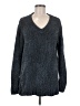 Orvis 100% Polyester Metallic Gray Pullover Sweater Size M - photo 1