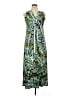 One World Tropical Green Casual Dress Size XL - photo 1