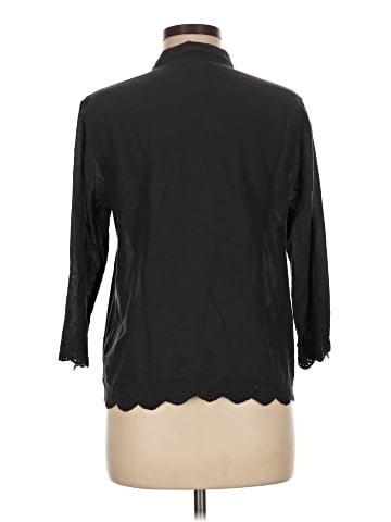 Velvet by Graham & Spencer 3/4 Sleeve Button-Down Shirt (view 2)