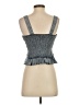 Aqua Gray Sleeveless Blouse Size S - photo 2