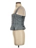 Aqua Gray Sleeveless Blouse Size S - photo 5
