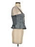 Aqua Gray Sleeveless Blouse Size S - photo 4