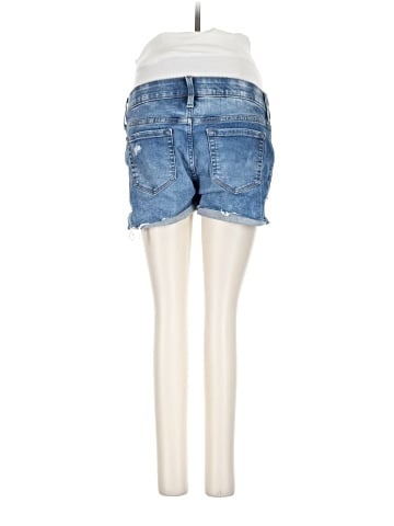 Isabel Maternity Denim Shorts (view 2)