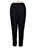 Adidas 100% Polyester Solid Black Track Pants Size XL - photo 2