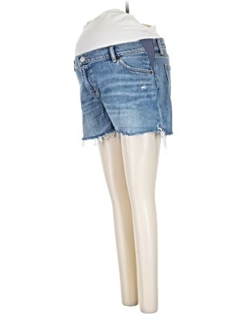 Hatch Denim Shorts (view 1)