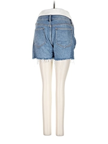Hatch Denim Shorts (view 2)