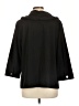 Weekends by Chico's Black Coat Size Lg (2) - photo 2