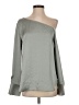 Theory 100% Polyester Gray Long Sleeve Blouse Size S - photo 1