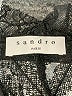 Sandro Black 3/4 Sleeve Blouse Size XS (0) - photo 7