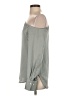 Theory 100% Polyester Gray Long Sleeve Blouse Size S - photo 5