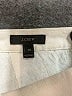 J.Crew 100% Cotton Chevron-herringbone Ivory Shorts Size 00 - photo 3