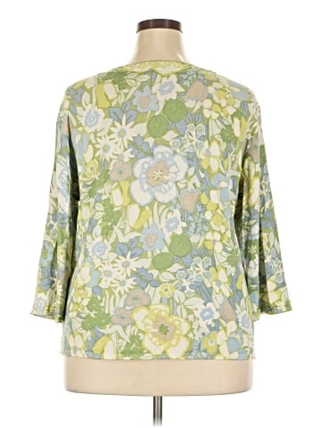 Sigrid Olsen 3/4 Sleeve Blouse (view 2)