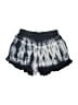 Exist 100% Rayon Tie-dye Black Shorts Size M - photo 2