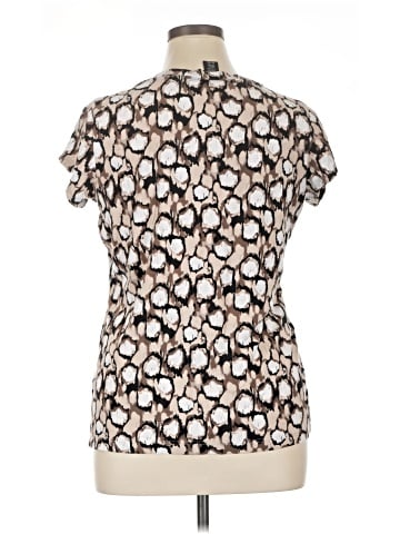 Apostrophe Short Sleeve Blouse (view 2)