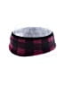 Old Navy 100% Polyester Plaid Burgundy Ear Muffs One size - photo 1