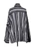 Ashley Stewart Stripes Gray Long Sleeve Button-Down Shirt Size 26 waist - photo 2