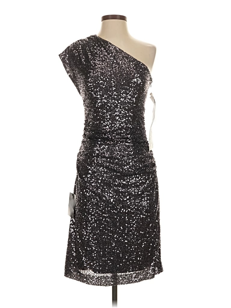 Polo Ralph Lauren Cocktail Dress In Silver