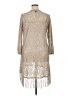 Say What? Tan Cardigan Size XL - photo 2