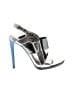 Reed Krakoff Graphic Silver Sandals Size EU (IT) 37 1/2 / US 7 1/2 - photo 1