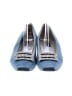 Claudia Ciuti Color Block Blue Flats Size 10 - photo 2