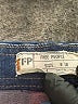 Free People Chevron-herringbone Blue Jeans Size 28 waist - photo 7