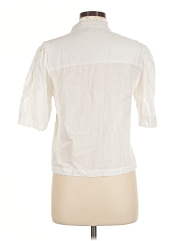 Topshop 3/4 Sleeve Button-Down Shirt (view 2)