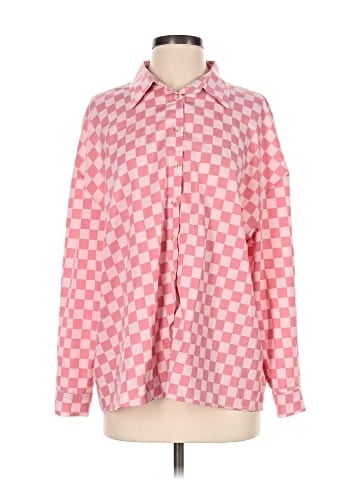 pretty garbage Long Sleeve Blouse (view 1)
