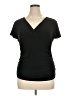 Chaps Black Short Sleeve Top Size XL - photo 1