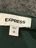 Express 100% Polyester Solid Black Teal Formal Skirt Size S - photo 4