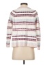 Lands' End Stripes White Pullover Sweater Size S - photo 2