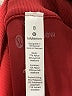 Lululemon Athletica Red Track Jacket Size 8 - photo 6