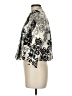 Carole Little 100% Linen Floral Ivory Jacket Size M - photo 5
