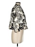 Carole Little 100% Linen Floral Ivory Jacket Size M - photo 4