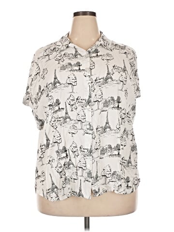 Jane and Delancey Short Sleeve Blouse (view 1)