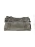 B Makowsky 100% Leather Gray Leather Shoulder Bag One size - photo 3