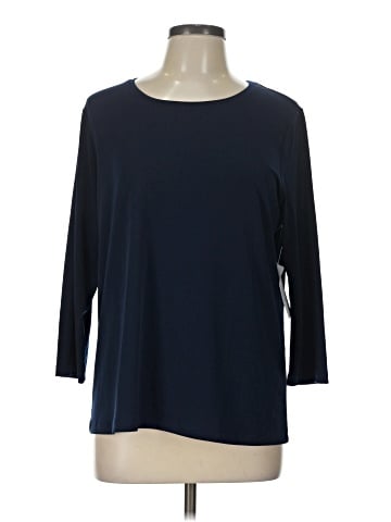 Chico's 3/4 Sleeve T-Shirt (view 1)