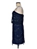 Aidan Mattox 100% Polyester Stars Blue Cocktail Dress Size 6 - photo 5
