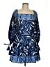 Alexis Blue Cocktail Dress Size M - photo 1