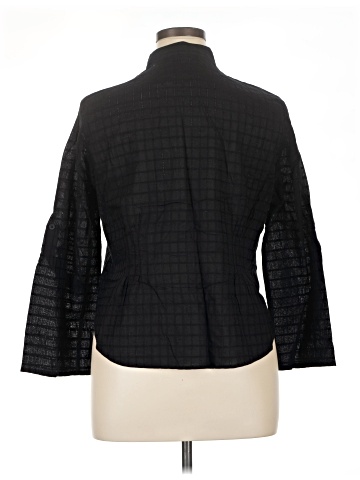 Jones New York Sport 3/4 Sleeve Button-Down Shirt (view 2)